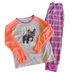 Cat & Jack Girls pj’s SZ 10/12
